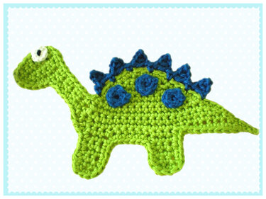 Pattern Chrochet Appliques Dinosaur - Image 2