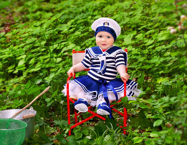 Kragen + Rock "Seemädchen", alle Gr. - Häkeln