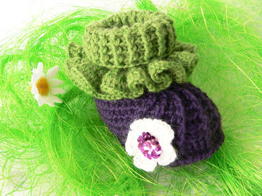 Baby shoes "Blackberry", sizes: newborns - 12 m. - Image 4