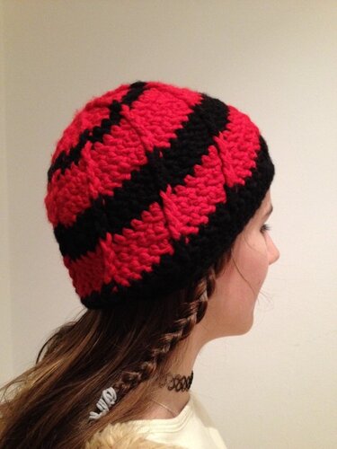 Beanie "Spirale" - Häkelanleitung - Bild 4