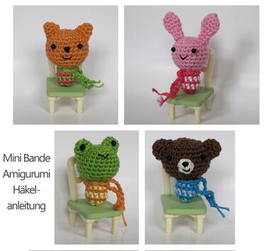 Mini Gang, PDF Crochet Pattern