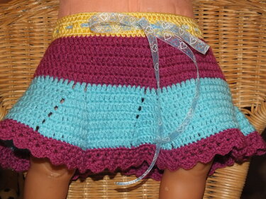 "Swing-in-Spring" Skirt - Crochet