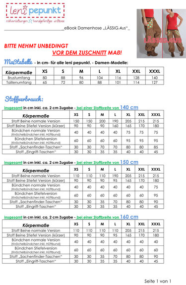 E-Book #57 - Damenhose "LÄSSIG.4us" - Bild 7