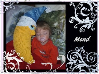 Amigurumi Häkelanleitung - großer Mond - Bild 2