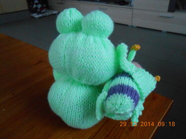 Strickanleitung Blattlaus