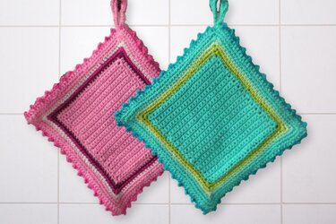 H&auml;kelanleitung - Topflappen Granny - Häkeln