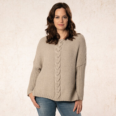 Strickanleitung Damenpullover "Seidenglanz" 764015 - Bild 2