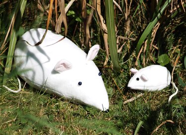 Maus Leopold in 4 Gr. nähen Kuscheltier