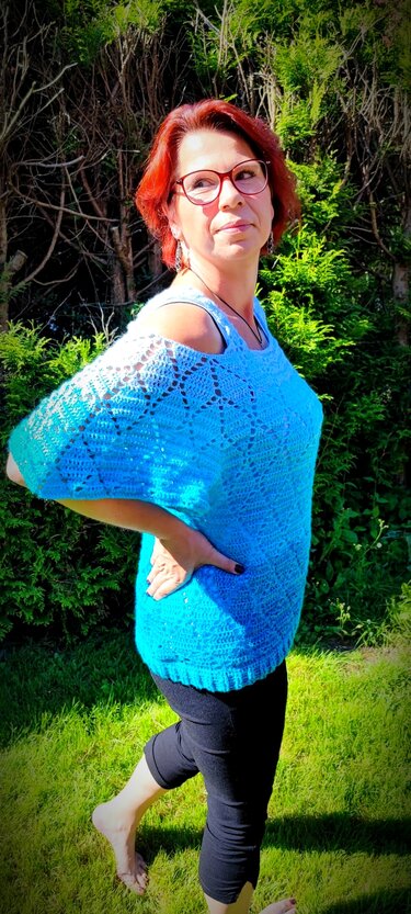 Häkelanleitung Shirt Diamond (alle Größen) - PDF - Bild 11