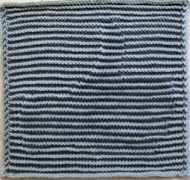 Daumen hoch, Spüli in Schattenstricktechnik - Bild 3