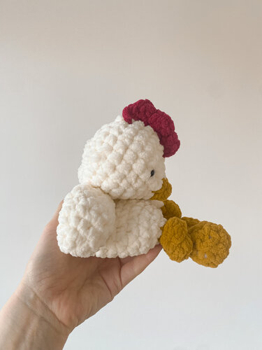 Chicken Crochet Pattern. Chicken Snuggler. Chicken Lovey - Image 4