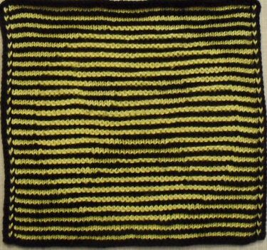 Smiley traurig Spüli in Schattenstricktechnik - Bild 3