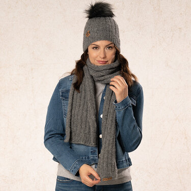 Strickanleitung Mütze mit Schal "Irland" 764078 - Bild 2