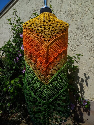 Häkelanleitung - Tuch "Gloria" - Best of 2023 - Normale Version - Bild 79