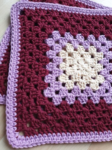 Maxine's Potholder EASY Granny - Crochet Pattern