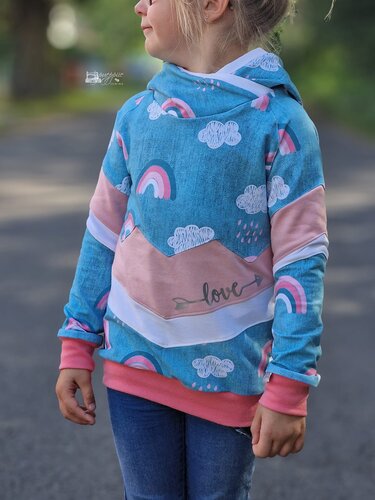 E-Book Hoodie Croxx Kids Gr.98-164 mit Ebenendatei - Nähen