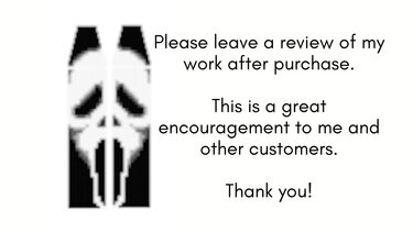 Ghost Mask Earrings Patterns - Crafts