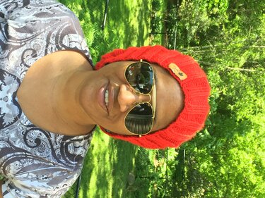 Knit Ribbed Rasta Tam Hat, Knit Ribbed Pan African Tam Hat, 2 sizes - Knitting