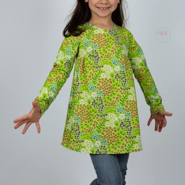 Tunika / Kleid Elisa Gr. 104 - 164 inkl. A0 - Bild 9