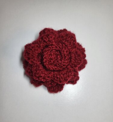 Anleitung Deko Rose - Häkeln