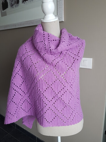 Crochet pattern geometrical motif "Cortona"