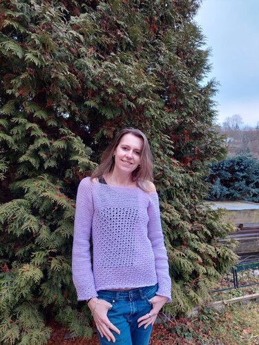 Häkelanleitung Pullover "shine" - Bild 2