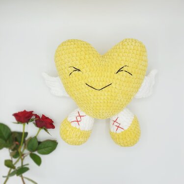 Plus Heart | Valentine's Day Gift Crochet Pattern PDF