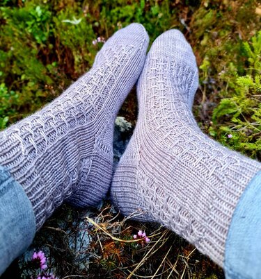 Strickanleitung Socken Kolina - Größe 36-41