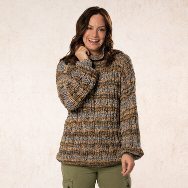 Strickanleitung Damenpullover "Messina" 763126