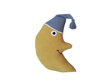 pattern crocheted moonpillow / crochet moon / crocheted moon