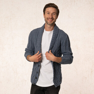 Strickanleitung Herrentrachtenjacke "Trachtenwolle" 763076 - Bild 2