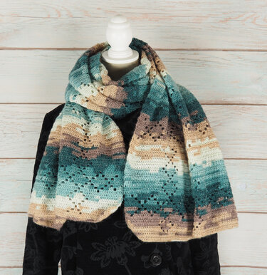 Crochet pattern geometrical motif "Siena"