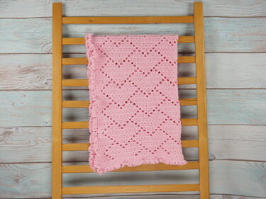 Crochet pattern geometrical motif "Capri"