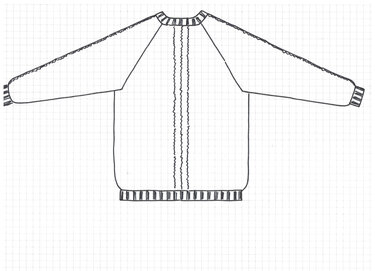 Strickanleitung Pullover "Irland"