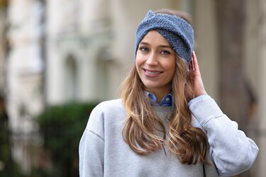 Breites Stirnband mit Twist Strickanleitung // PDF-Anleitung - Bild 4