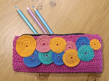 Griffelschachtel - Federtasche - Häkeln