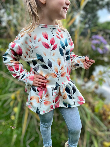 lovely oversized hoodie 50-164 Kapuzenpullover Schnittmuster Nähanleitung - Bild 14