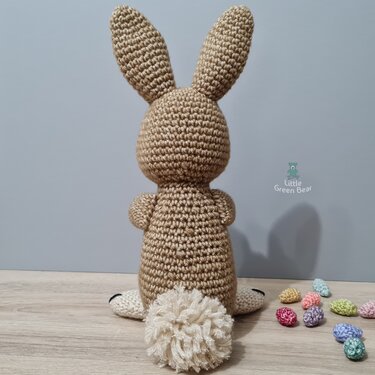 Rodney the Rabbit Crochet Amigurumi Pattern (English)