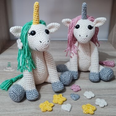 Uma the Unicorn Crochet Amigurumi Pattern (English)