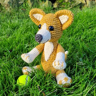 Cerys the Corgi Crochet Amigurumi Pattern (English)