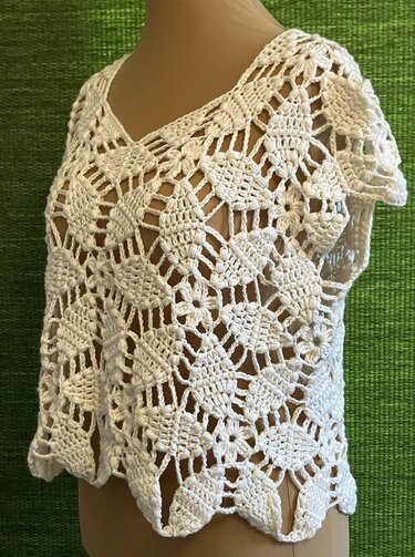 Shirt aus Sechsecken (2) - Häkelanleitung - Bild 9
