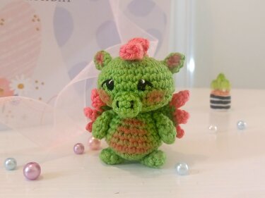 Baby Dragon Amigurumi Pattern – Fantasy Crochet DIY