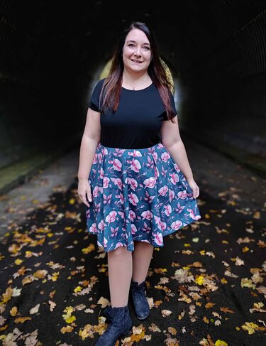 Schnittmuster Faltenrock Das rockt echt 2 Gr. 32 - 62 Damen - Nähen