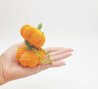 Der perfekte Kürbis in 4 Größen Häkelanleitung PDF - Häkeln