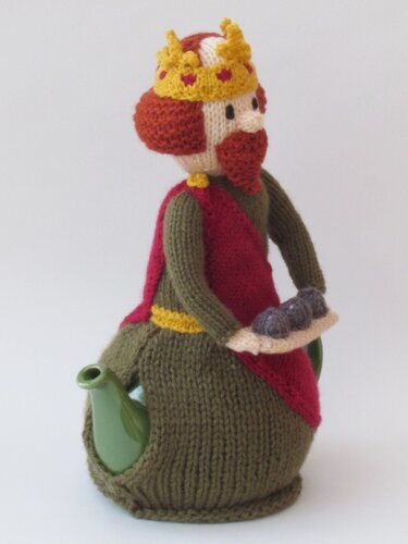 TeaCosyFolk's King Alfred the Great Tea Cosy Knitting Pattern