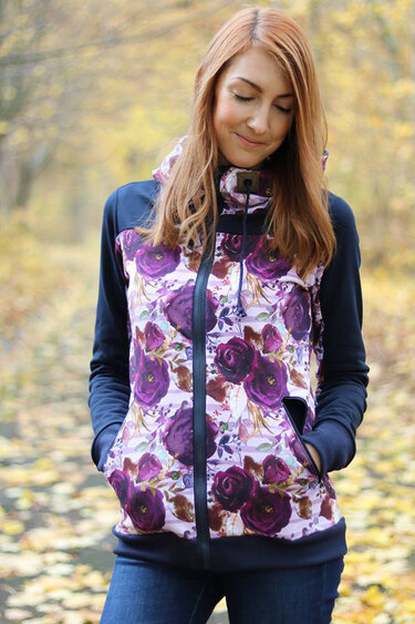 Sweatjacke Damen – E-Book Schnittmuster Gr. 32-58 – mein Paco #125 - Bild 9