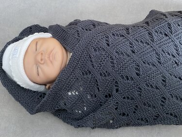 Babydecke Sanduhr - Bild 3