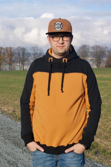 Hoodie Herren – E-Book Schnittmuster Gr. XS-4XL- sein Paco #128 - Nähen