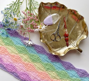 Alima Blanket - Crochet