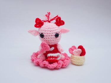 Valentina the Sprite- Crochet Pattern Amigurumi PDF- English